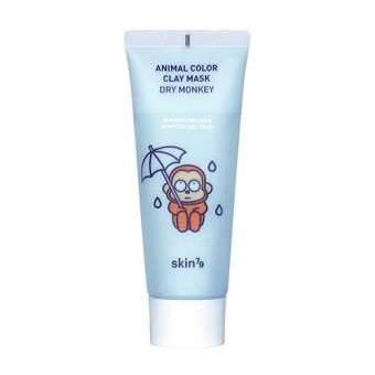 SKIN79 Nawilżająca maseczka glinkowa Animal Color Clay Mask Dry Monkey 70ml