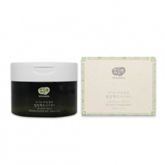 WHAMISA Płatki peelingujące regulujące sebum Organic Fruits Peeling Finger Mitt Sebum Care 180g