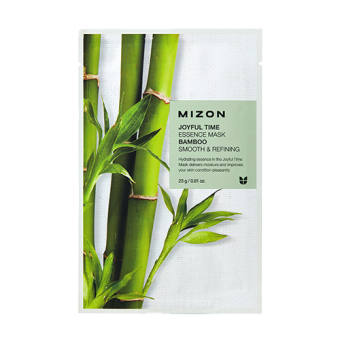 MIZON Wygładzająca maska w płacie Joyful Time Essence Mask Bambus 23g