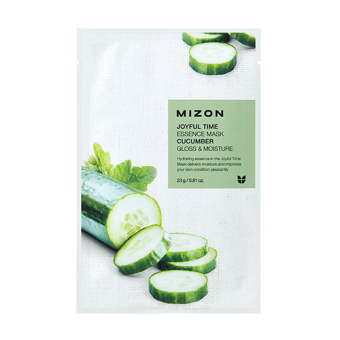 MIZON Odświeżająca maska w płacie Joyful Time Essence Mask Cucumber 23g