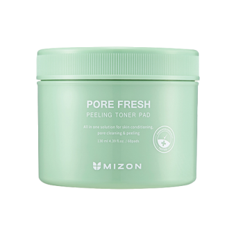 MIZON Płatki peelingująco-tonizujące o działaniu odświeżającym Pore Fresh Peeling Toner Pad 30szt.