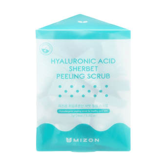 MIZON Peeling do twarzy z kwasem hialuronowym Hyaluronic Acid Sherbet Peeling Scrub 24szt.