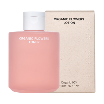WHAMISA Toner nawilżający Organic Flowers Toner Deep Rich 200ml