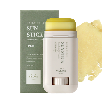 VILLAGE 11 Krem w sztyfcie z ochroną UV Daily Fresh Sun Stick SPF 50+ PA++++ 20g