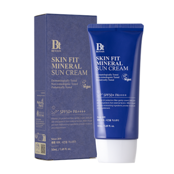 BENTON Mineralny krem przeciwsłoneczny do twarzy UV Mineral Sun Cream SPF50+/PA++++ Skin Fit 50ml 