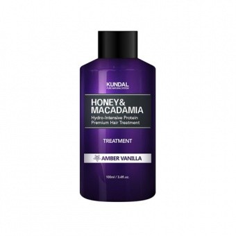 KUNDAL Odżywka do włosów - bursztynowa wanilia Honey&Macadamia Treatment Amber Vanilla 100ml
