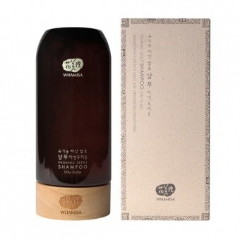 WHAMISA Odświeżający szampon do przetłuszczającej się skóry głowy Organic Seeds Shampoo Oily Scalp 510 ml