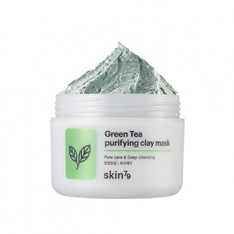 SKIN79 Peelingująca maska oczyszczająca Green Tea Purifying Clay Mask 100 ml