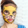 SKIN79 Kojąca maska w płacie Animal Mask - For Angry Cat 23g