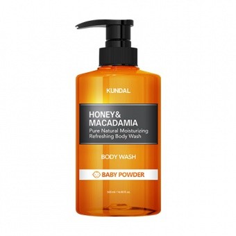 KUNDAL Żel pod prysznic - Honey&Macadamia Body Wash Baby Powder 500ml