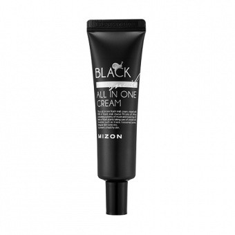MIZON Silnie regenerujący krem do twarzy ze śluzem ślimaka Black Snail All in One Cream 35ml