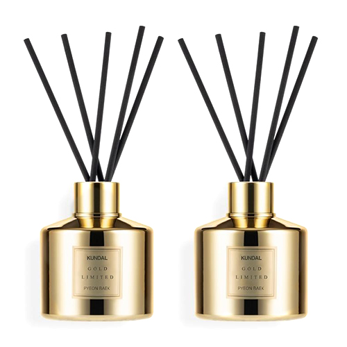 KUNDAL ZESTAW  Dyfuzor zapachowy Diffuser Gold Pyeon Baek 200ml 2szt.