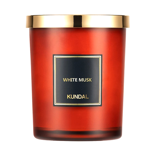 KUNDAL Naturalna świeca sojowa Soy Candle White Musk 500g