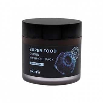 SKIN79 Odżywcza maska do twarzy Super Food Origin Wash-off Pack Blueberry 120g