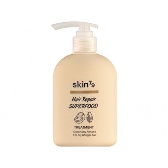 SKIN79 Odżywka dla suchych i łamliwych włosów Hair Repair Superfood Treatment Coconut & Almond WYPRZEDAŻ 230ml