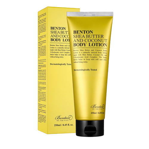 BENTON Balsam do Ciała Shea Butter and Coconut Body Lotion 250ml