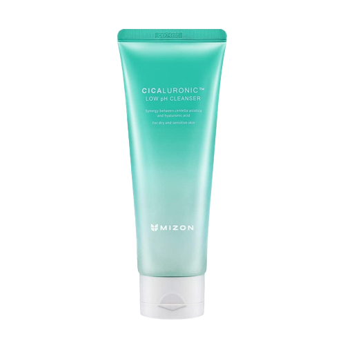 MIZON Nawilżająco-kojąca pianka do mycia twarzy Cicaluronic Low pH Cleanser 120ml