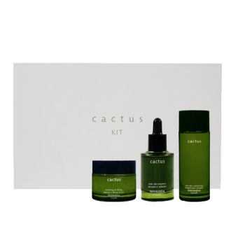 WHAMISA Zestaw 3 produktów (serum, toner, maska) Fresh Cactus Kit