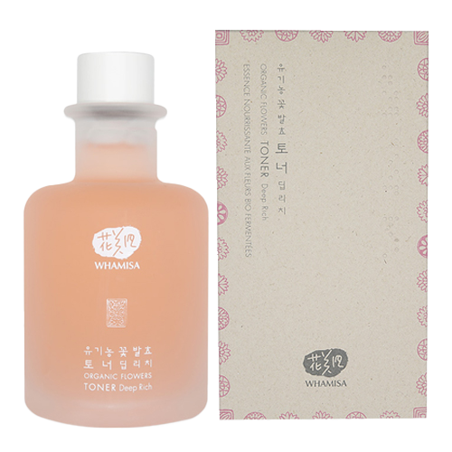WHAMISA Toner nawilżający Organic Flowers Toner Deep Rich 300ml