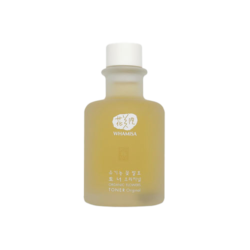 WHAMISA MINI PRODUKT Jedwabisty toner dla każdego typu cery Organic Flowers Toner Original 33,5ml