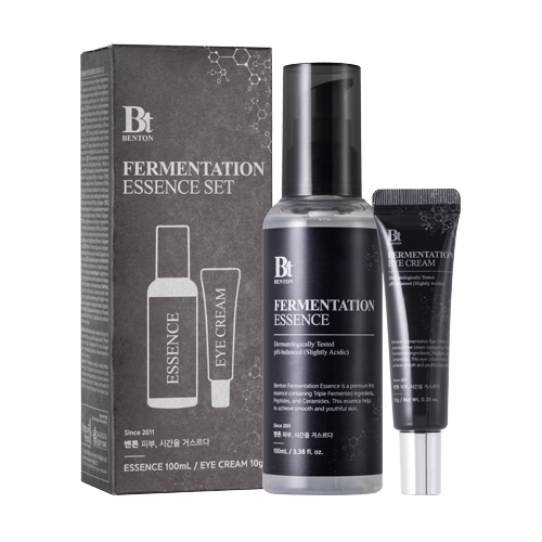 BENTON Zestaw esencja 100ml + krem pod oczy 10g Fermentation Essence Set