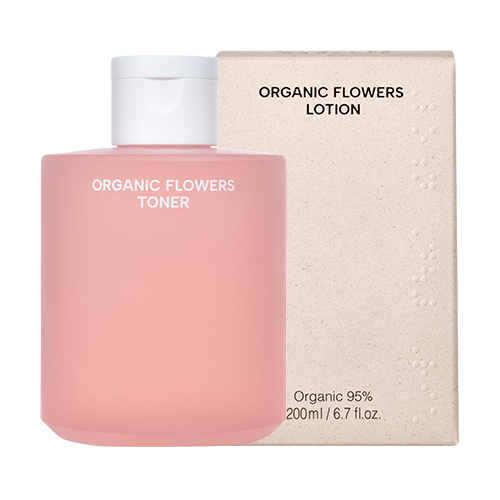 WHAMISA Toner nawilżający Organic Flowers Toner Deep Rich 200ml