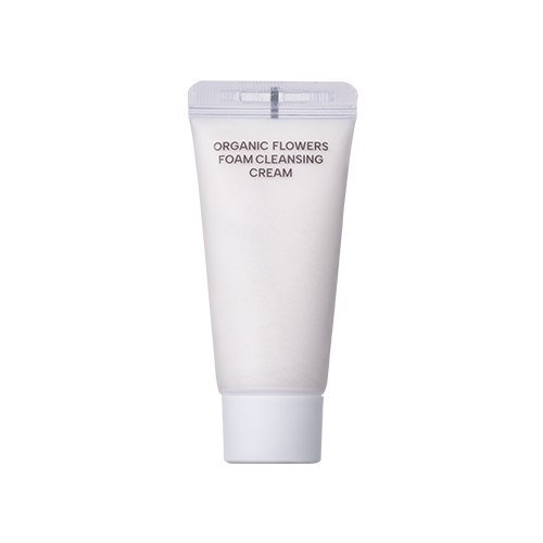 WHAMISA MINI PRODUKT Naturalna pianka oczyszczająca Organic Flowers Foam Cleansing Cream 20 ml