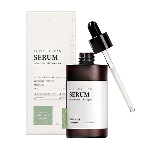 VILLAGE 11 Skoncentrowane serum do cery trądzikowej Active Clean Serum 50ml