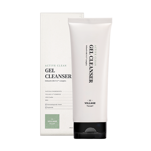 VILLAGE 11 Antybakteryjny żel oczyszczający do twarzy Active Clean Gel Cleanser 100ml