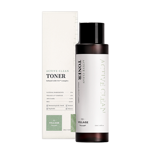 VILLAGE 11 Antybakteryjny toner do twarzy Active Clean Toner 120ml