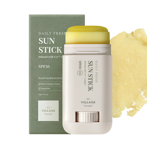 VILLAGE 11 Krem w sztyfcie z ochroną UV Daily Fresh Sun Stick SPF 50+ PA++++ 20g