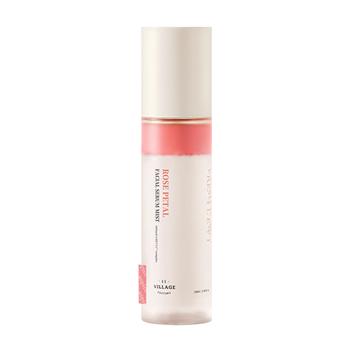 VILLAGE 11 Dwufazowa mgiełka nawilżająca do twarzy Fresh Dewy Rose Petal Facial Serum Mist 100ml