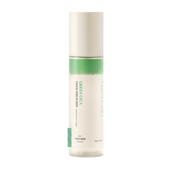 VILLAGE 11 Dwufazowa mgiełka kojąca do twarzy Fresh Dewy Green Cica Facial Serum Mist 100ml