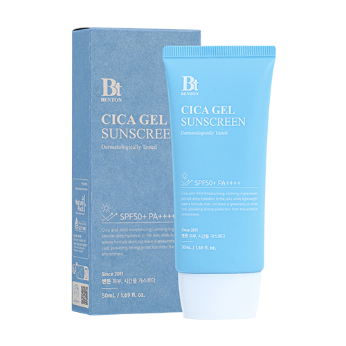 BENTON Żelowy krem przeciwsłoneczny do twarzy Cica Gel Sunscreen Serum SPF50 Pa++++ 50ml