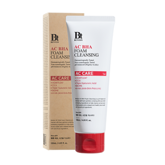 BENTON Pianka oczyszczająca do cery trądzikowej AC BHA Foam Cleansing 120ml