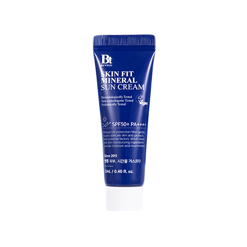 BENTON MINI PRODUKT Mineralny krem przeciwsłoneczny do twarzy Mineral Sun Cream SPF50+/PA++++ Skin Fit 12ml 