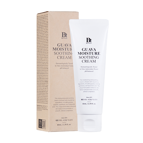BENTON Nawilżająco-kojący krem do twarzy Guava Moisture Soothing Cream 80ml