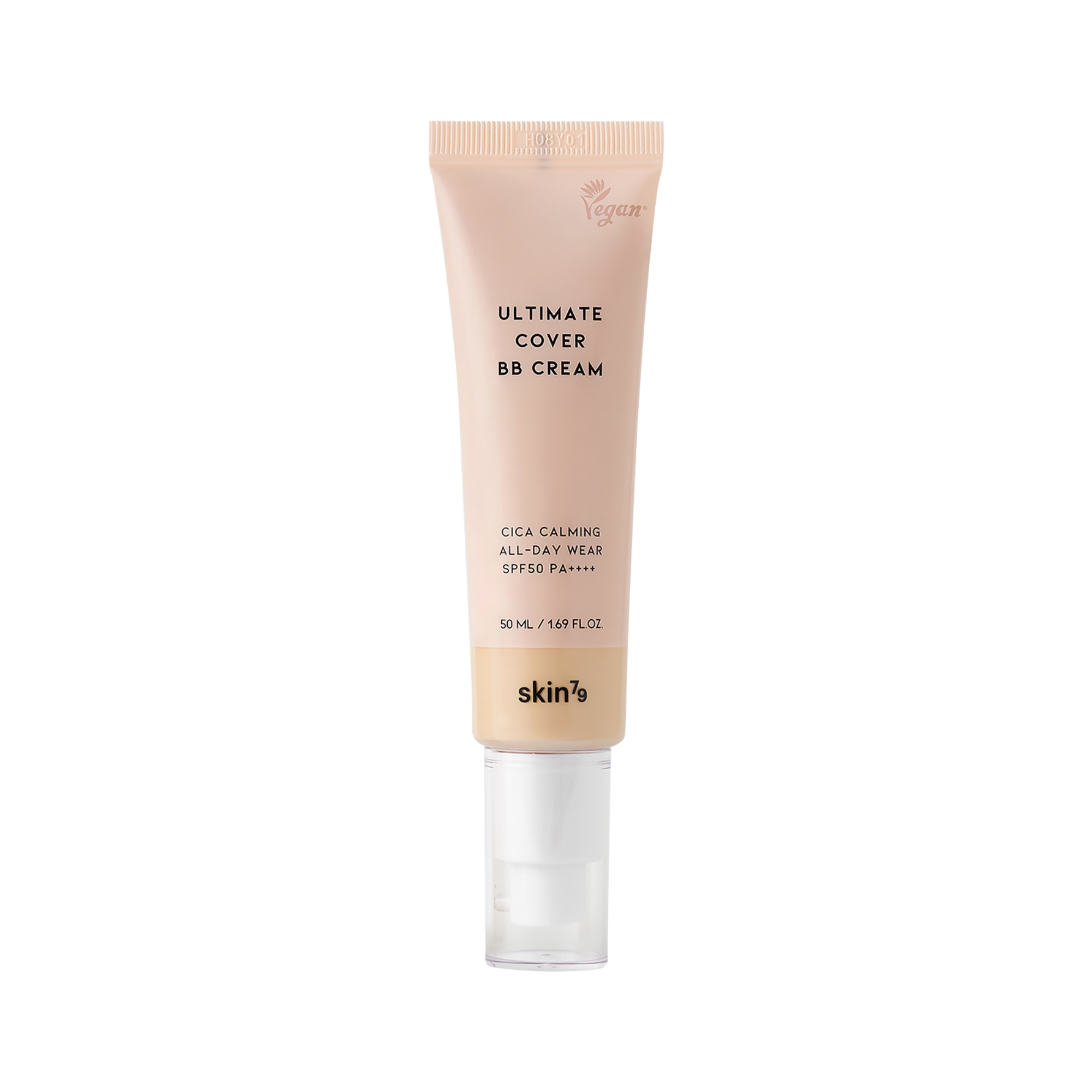SKIN79 Wegański krem BB Ultimate Cover BB Cream SPF50 PA++++ Natural Beige 50ml