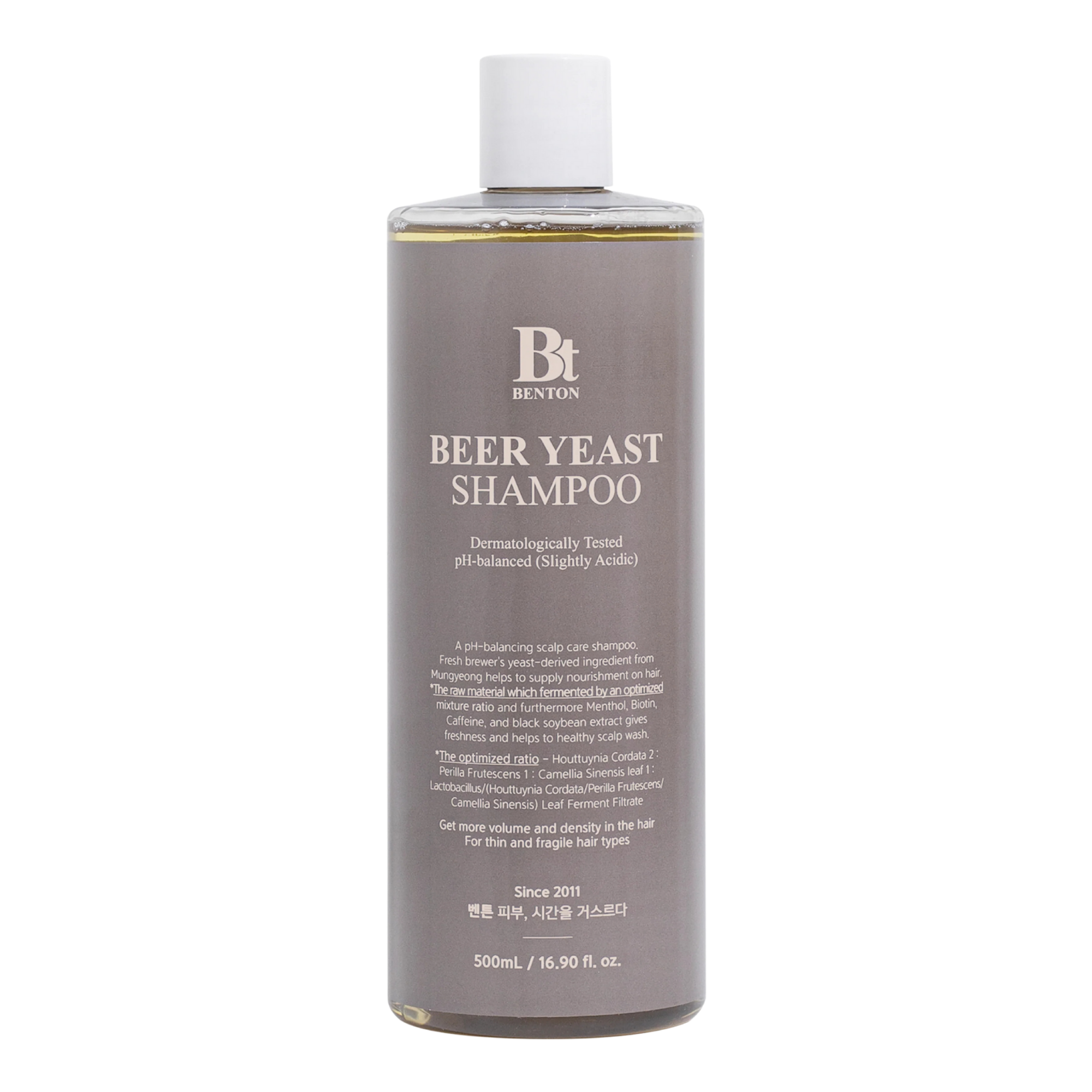 BENTON Szampon przeciw wypadaniu włosów Beer Yeast Shampoo 500ml